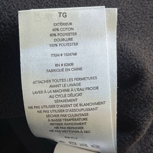 Rugged Elements Flannel Shirt Mens Extra Large XL Brown Plaid Lined Button Up - Picture 9 of 13